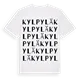 Kylpylä ordlek t-shirt