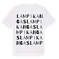 Lampikangas ordlek t-shirt