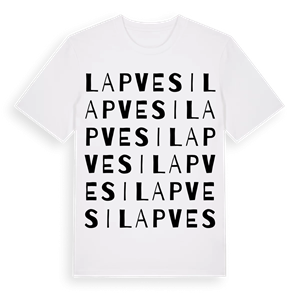 Lapvesi ordlek t-shirt – ekologisk bomull t-shirt från Pinshirt
