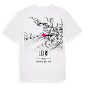 Leiri karta t-shirt – ekologisk bomull t-shirt från Pinshirt