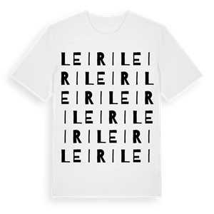 Leiri ordlek t-shirt – ekologisk bomull t-shirt från Pinshirt