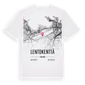 Lentokenttä karta t-shirt
