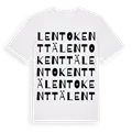 Lentokenttä ordlek t-shirt