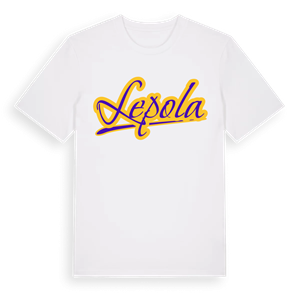 Lepola baseball t-shirt – ekologisk bomull t-shirt från Pinshirt