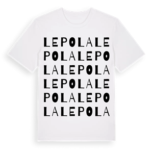 Lepola ordlek t-shirt – ekologisk bomull t-shirt från Pinshirt
