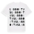 Linnoitus ordlek t-shirt