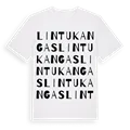 Lintukangas ordlek t-shirt