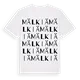 Mälkiä ordlek t-shirt