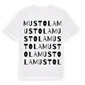 Mustola ordlek t-shirt