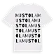 Mustola ordlek t-shirt
