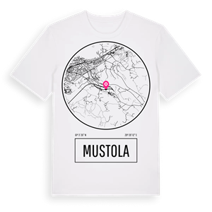 Mustola t-shirt – ekologisk bomull t-shirt från Pinshirt
