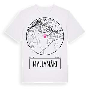 Myllymäki t-shirt – ekologisk bomull t-shirt från Pinshirt