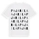 Pajarila ordlek t-shirt