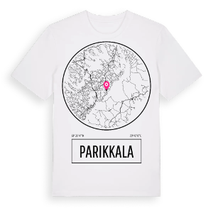 Parikkala t-shirt – ekologisk bomull t-shirt från Pinshirt