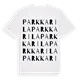 Parkkarila ordlek t-shirt