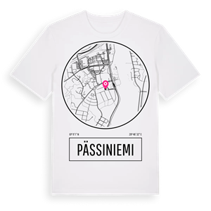 Pässiniemi t-shirt – ekologisk bomull t-shirt från Pinshirt