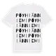 Pöyhiänniemi ordlek t-shirt
