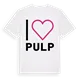 Jag älskar Pulp t-shirt stort tryck