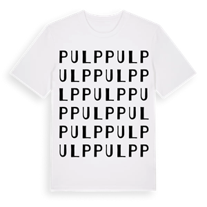 Pulp ordlek t-shirt – ekologisk bomull t-shirt från Pinshirt