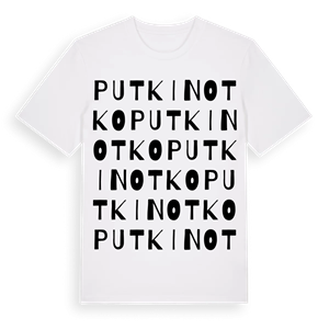 Putkinotko ordlek t-shirt – ekologisk bomull t-shirt från Pinshirt
