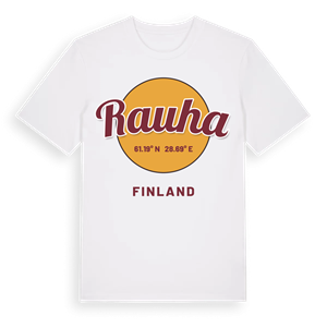 Rauha cirkel t-shirt – ekologisk bomull t-shirt från Pinshirt