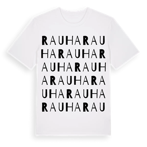 Rauha ordlek t-shirt – ekologisk bomull t-shirt från Pinshirt
