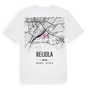 Reijola karta t-shirt – ekologisk bomull t-shirt från Pinshirt