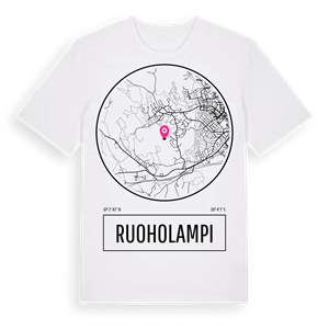 Ruoholampi t-shirt – ekologisk bomull t-shirt från Pinshirt