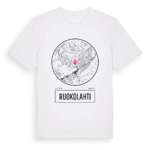 Ruokolahti t-shirt – ekologisk bomull t-shirt från Pinshirt
