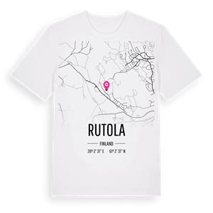 Rutola karta t-shirt – ekologisk bomull t-shirt från Pinshirt