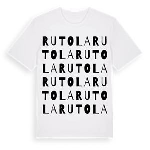 Rutola ordlek t-shirt – ekologisk bomull t-shirt från Pinshirt