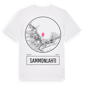 Sammonlahti t-shirt – ekologisk bomull t-shirt från Pinshirt