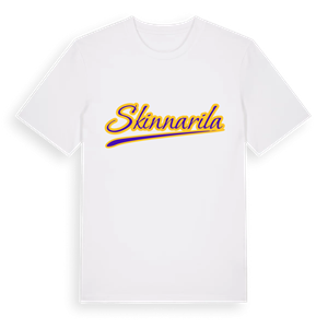 Skinnarila baseball t-shirt – ekologisk bomull t-shirt från Pinshirt