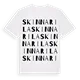 Skinnarila ordlek t-shirt