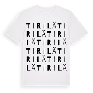 Tirilä ordlek t-shirt – ekologisk bomull t-shirt från Pinshirt