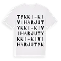 Tykki-Kiviharju ordlek t-shirt