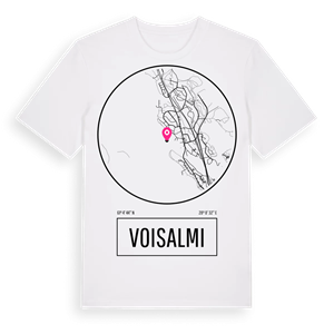 Voisalmi t-shirt – ekologisk bomull t-shirt från Pinshirt