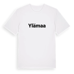 Ylämaa fetstil t-shirt – ekologisk bomull t-shirt från Pinshirt