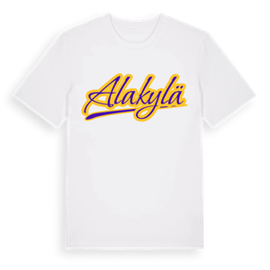 Alakylä baseball t-shirt – ekologisk bomull t-shirt från Pinshirt