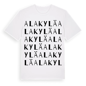 Alakylä ordlek t-shirt – ekologisk bomull t-shirt från Pinshirt