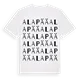 Alapää ordlek t-shirt