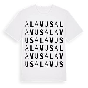 Alavus ordlek t-shirt – ekologisk bomull t-shirt från Pinshirt