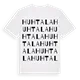 Huhtala ordlek t-shirt