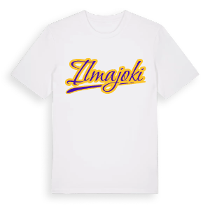 Ilmajoki baseball t-shirt – ekologisk bomull t-shirt från Pinshirt