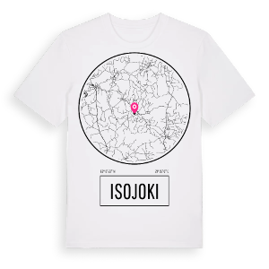 Isojoki t-shirt – ekologisk bomull t-shirt från Pinshirt