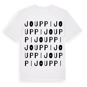Jouppi ordlek t-shirt – ekologisk bomull t-shirt från Pinshirt