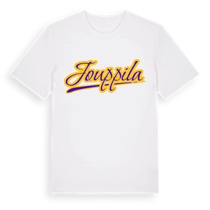 Jouppila baseball t-shirt – ekologisk bomull t-shirt från Pinshirt