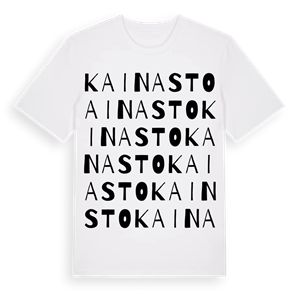 Kainasto ordlek t-shirt – ekologisk bomull t-shirt från Pinshirt