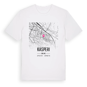 Kasperi karta t-shirt – ekologisk bomull t-shirt från Pinshirt