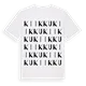 Kiikku ordlek t-shirt